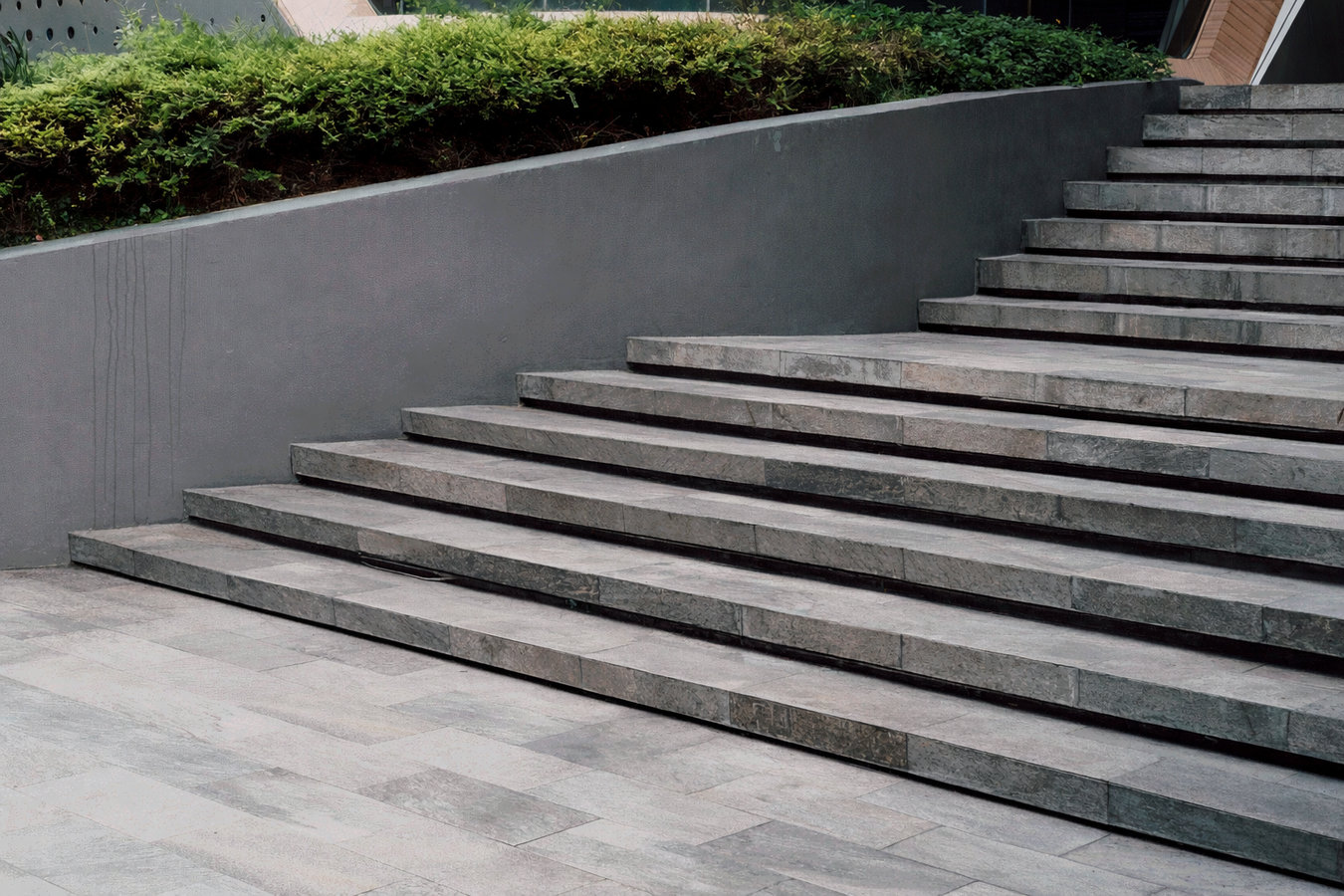 Concrete steps construction